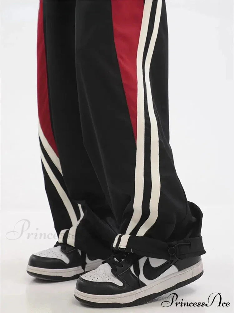 Y2K Dark Large Loose-Fitting Trousers - Image 6