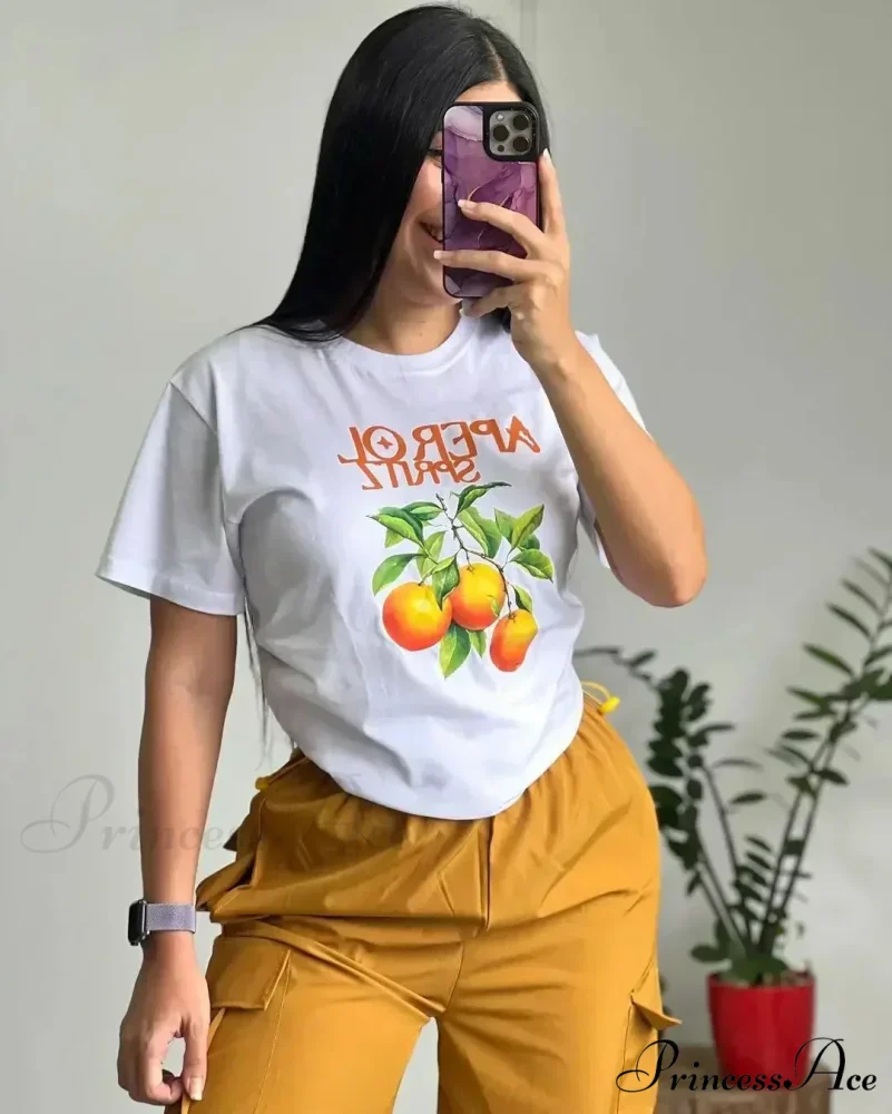 Y2K Informal Wine Bottle Graphic T-shirt - Image 6