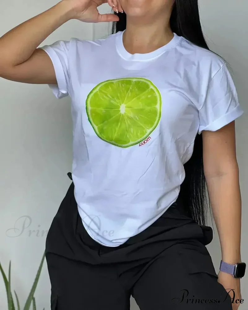 Y2K Informal Wine Bottle Graphic T-shirt - Image 7