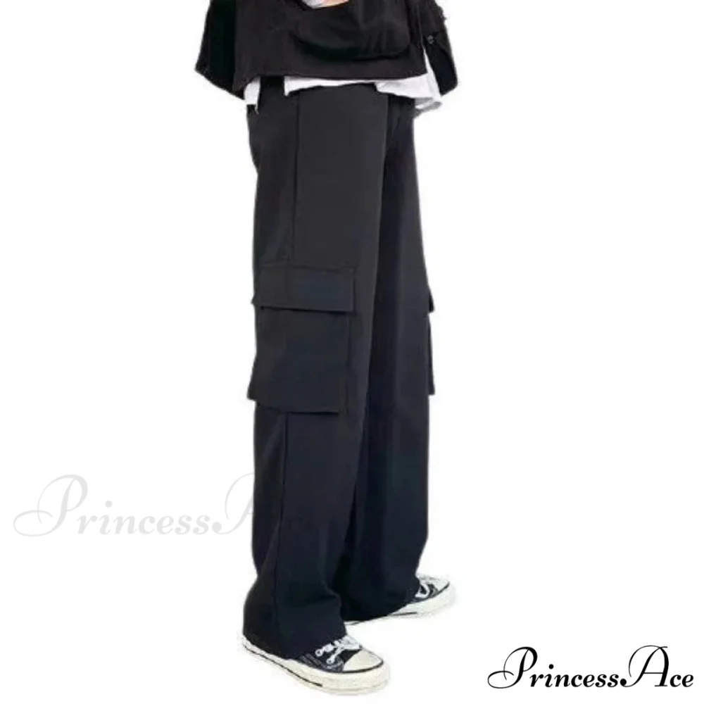 Y2K Ivory Cargo Baggy Trousers - Image 5