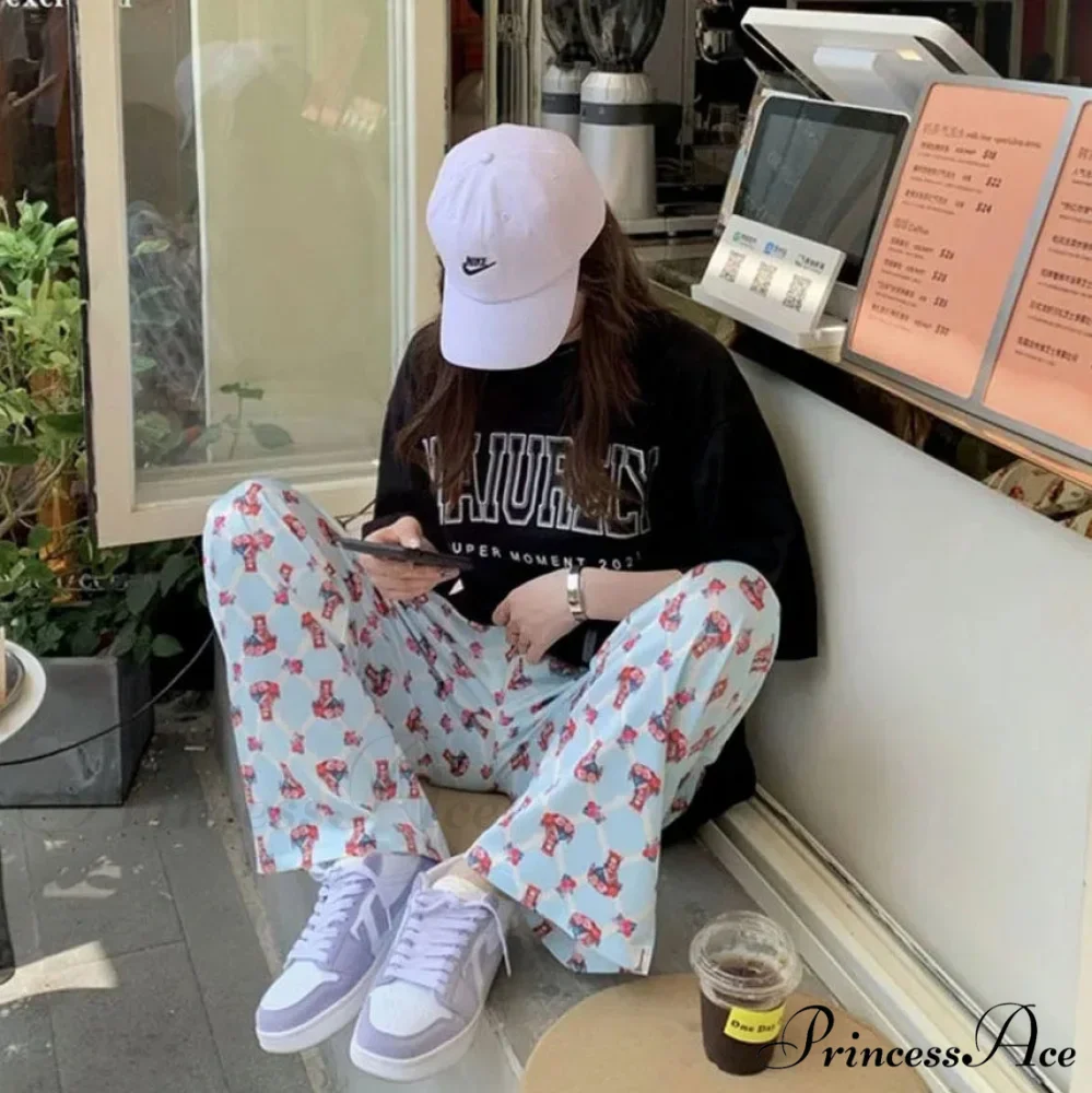 Y2K Retro High Waisted Sweet Urban Pant - Image 2