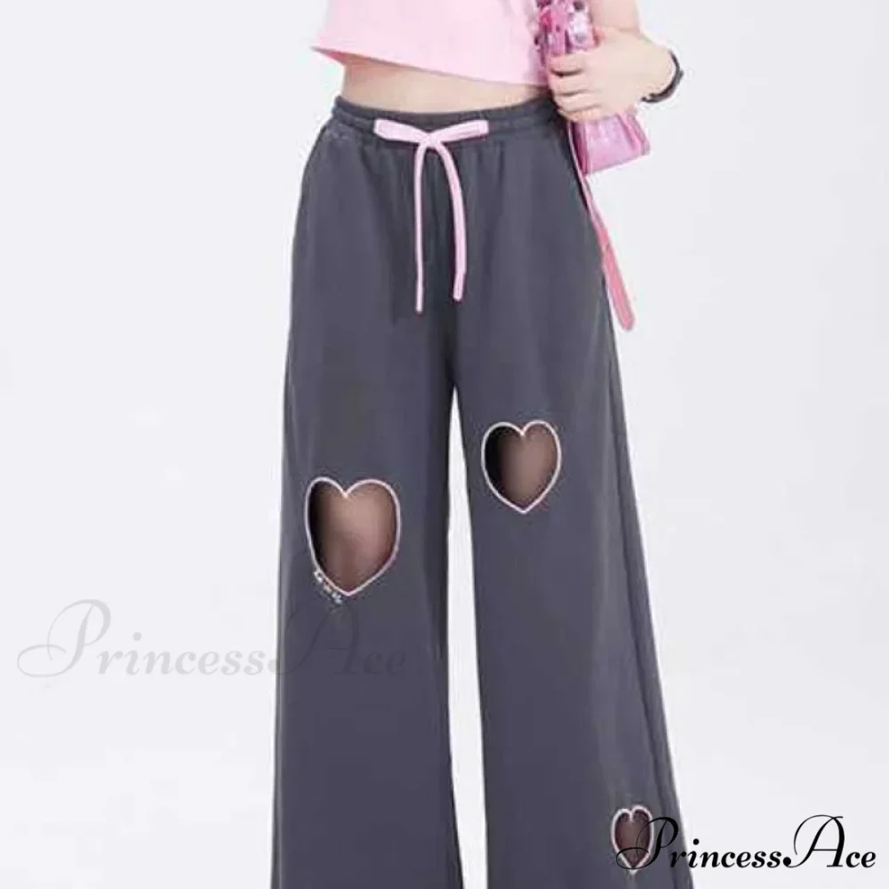 Youth Retro Affection Informal Straight Trousers - Image 2