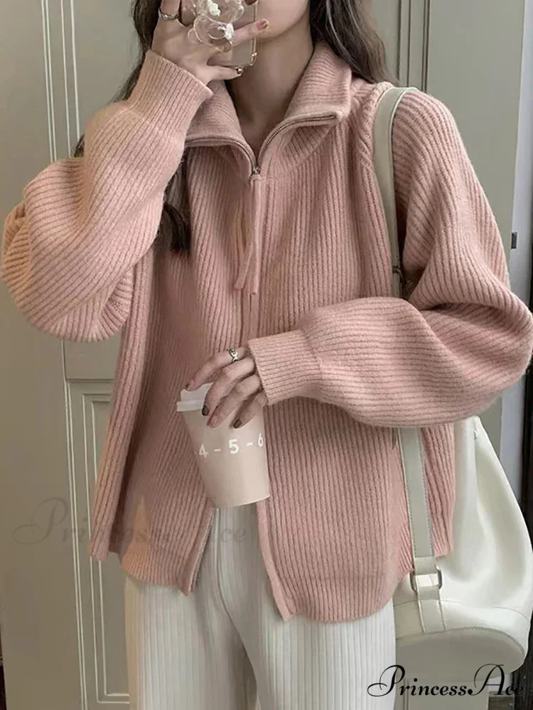 Zippered Knit Cardigan

Modified Output: Enclosed Knitted Cardigan - Image 2